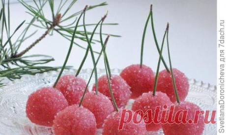 Зимняя вишня, или В Новый год - без хлопот! (десерт без выпечки)