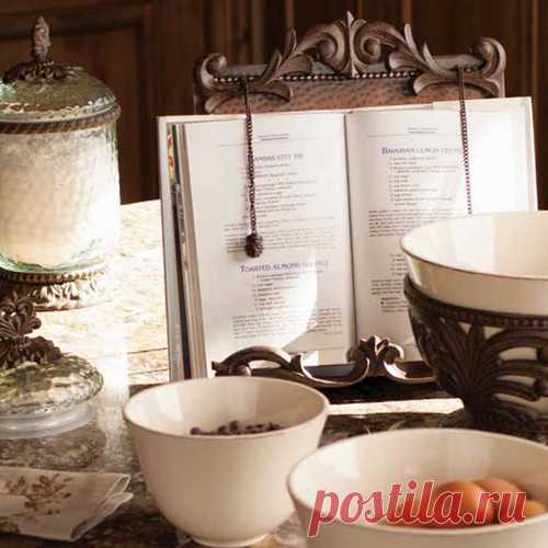 Основы организации и хранения рецептов, кулинарных книгHome Life Organization