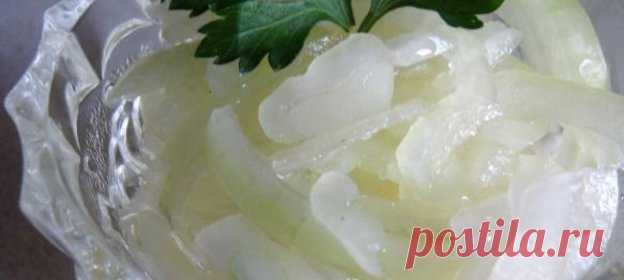 Маринованный лук в лимонном соке