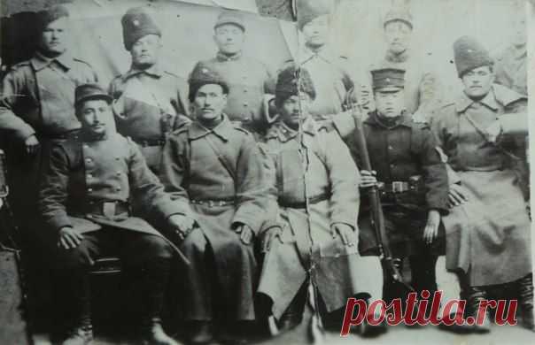 Забайкальские казаки и союзники. Огнёв Тимофей Пименович (на фо / Историческая справка