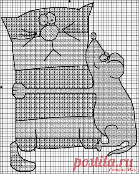 Свитерок "Кошки-мышки" - Вязание - Страна Мам