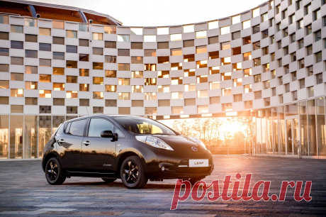 Тест-драйв Nissan Leaf в Лондоне 2017 года