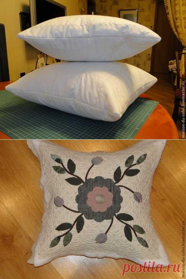 Шьем подушку - Ярмарка Мастеров - ручная работа, handmade