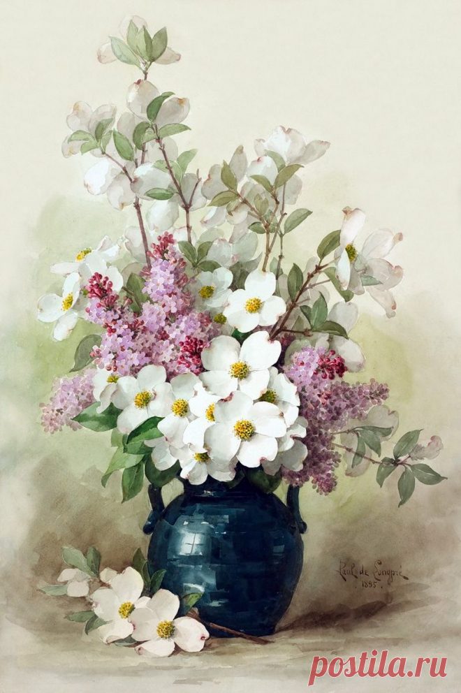 Художник Raoul Maucherat De Longpre.