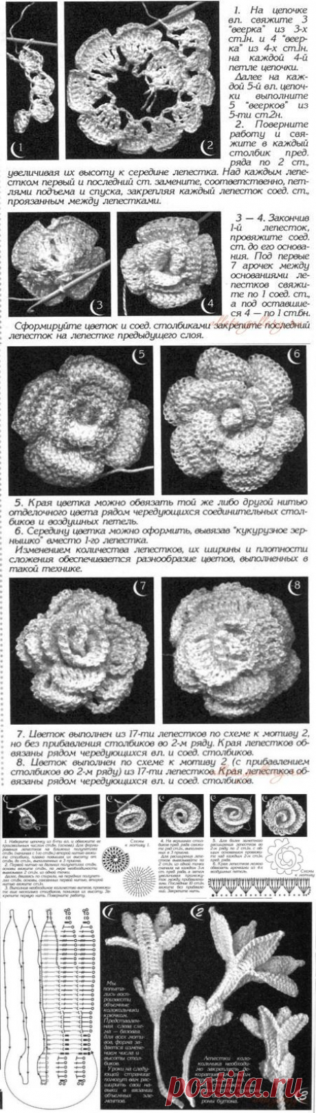ИК.Цветы по спирали.