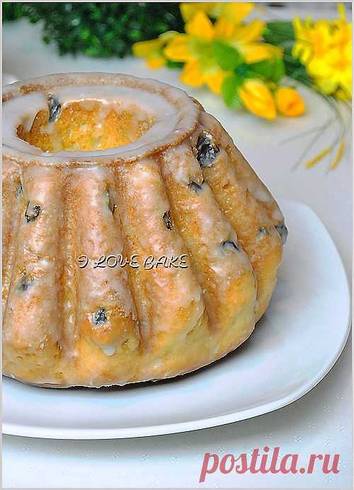 Кулич дрожжевой.