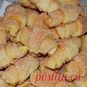 сахарные рогалики
