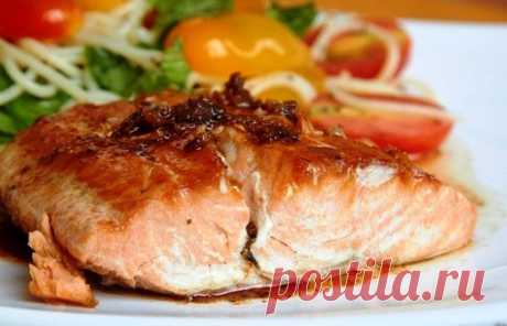 Рыбные стейки с помидорами