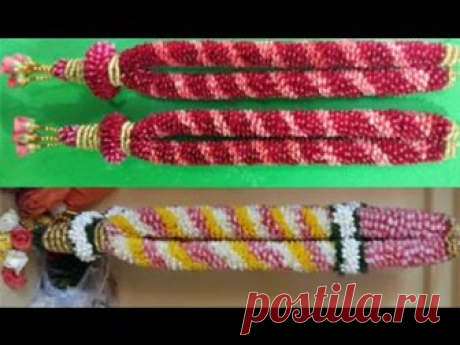 how to make garland with rose petals 9884436365