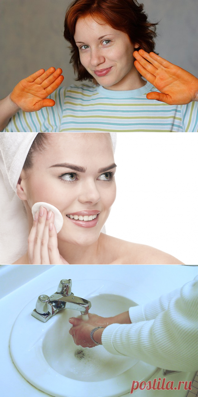 Как быстро очистить кожу от краски для волос?