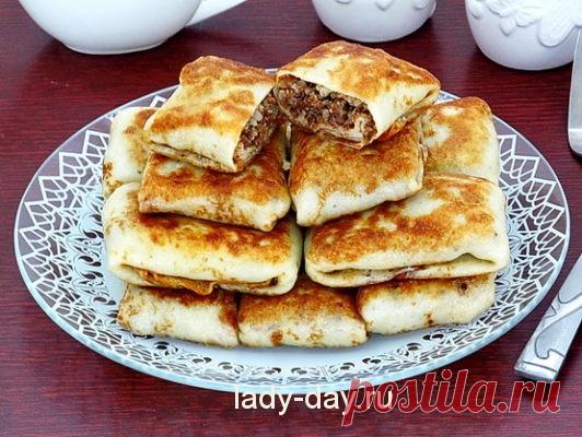 Блинчики с куриными желудками рецепт | Простые рецепты с фото