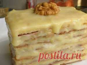 Слоеное пирожное | Очень вкусно