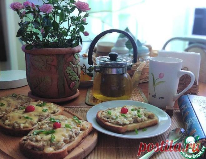 Горячие бутерброды с сардиной – кулинарный рецепт