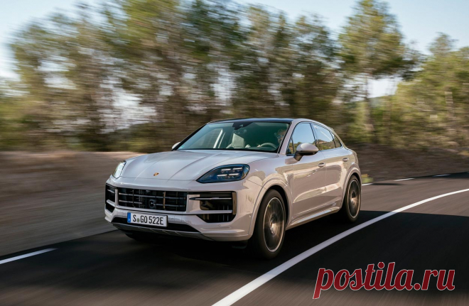 Porsche Cayenne S E 2024: фото, салон, характеристики