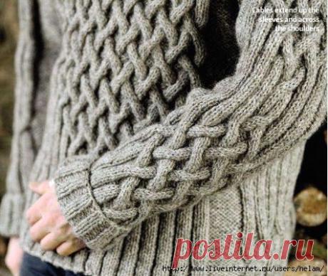 Мужской свитер Ronaldsay из The Knitter!