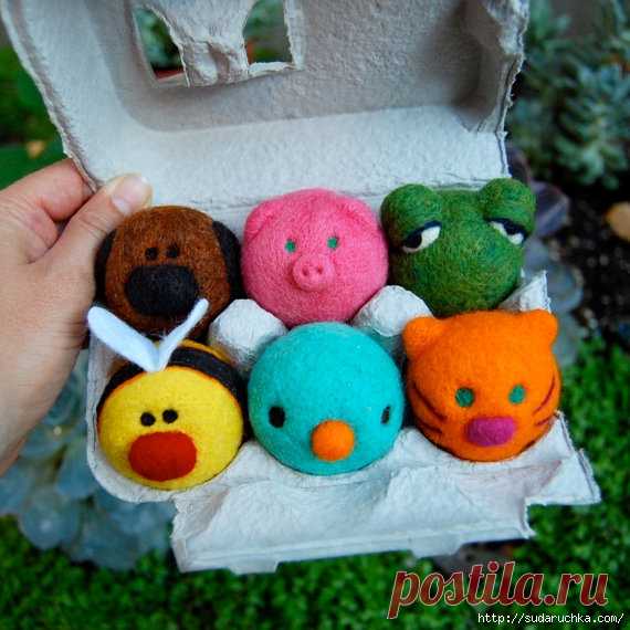 Валянная игрушка.Идеи.Часть 1.