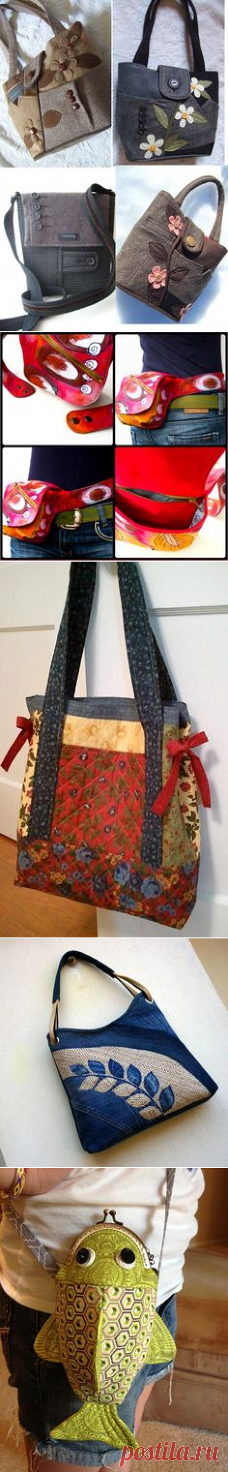 Purse from upcycled clothing. | purses, totes and bags