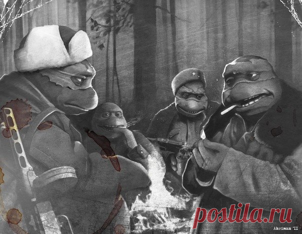 Легкая наркомания: черепашки-ниндзя на службе РККА / История цивилизаций!
