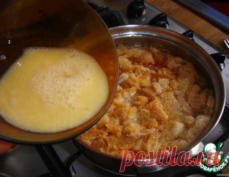 Хлебный суп с чесноком – кулинарный рецепт