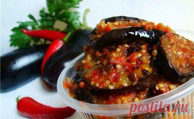 7 лучших рецептов жареных баклажанов с чесноком на зиму