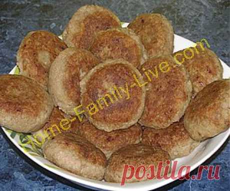 Кулинарные рецепты Котлеты из рыбных консервов - пошаговый фоторецепт - быстрый ужин