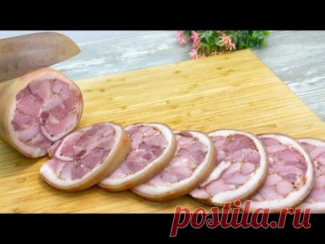 Беру свиную рульку и готовлю вкусную домашнюю ветчину! не покупай колбасу