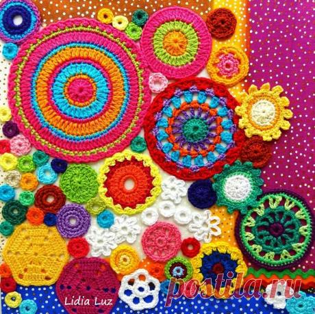 ИНТЕРЬЕРНЫЕ ВЕЩИ, СВЯЗАННЫЕ КРЮЧКОМ / Вязание крючком / Вязаные крючком аксессуары