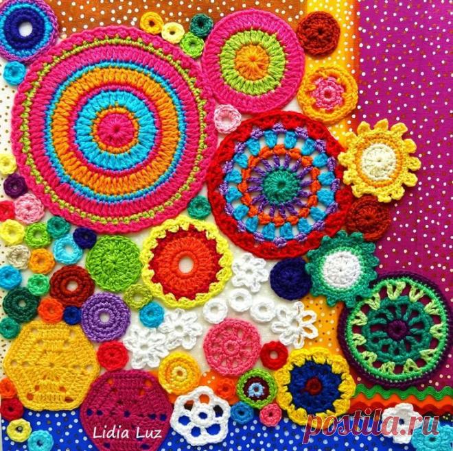 ИНТЕРЬЕРНЫЕ ВЕЩИ, СВЯЗАННЫЕ КРЮЧКОМ / Вязание крючком / Вязаные крючком аксессуары