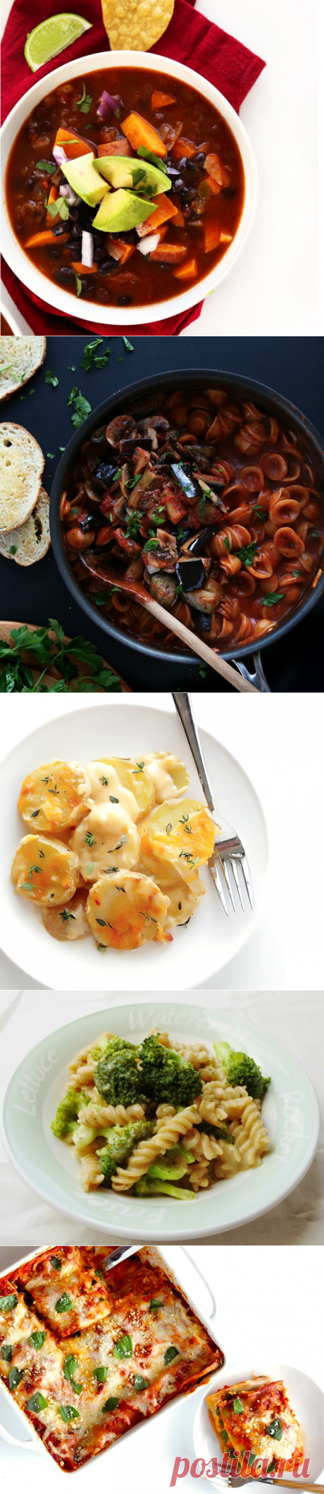 Простые и сытные блюда без мяса