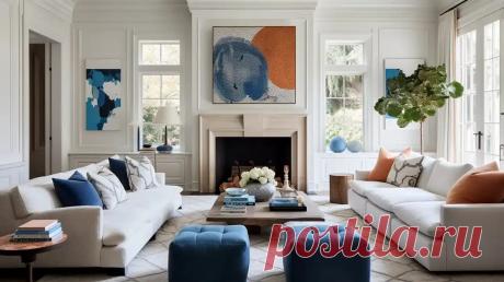 Тенденции в оформлении гостиных 2025 года: всесторонний обзор