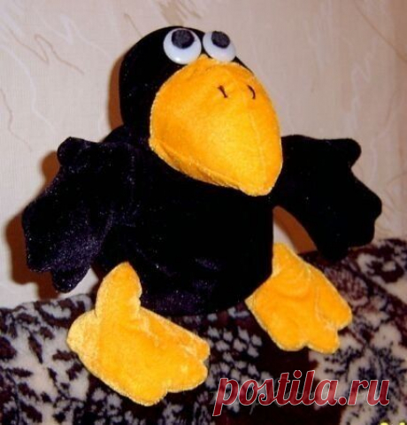 Ворона, шьем мягкие игрушки » Сайт "Ручками" - делаем вещи своими руками
