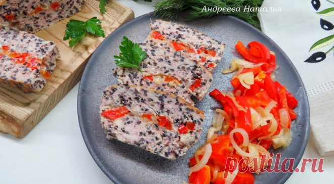 Очень вкусная и сочная куриная запеканка с черным рисом — Фактор Вкуса