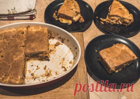 Рыбный  пирог 🥧 Автор рецепта Ksenia Kozharina - Cookpad
