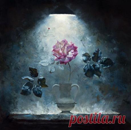 Я устала позировать..... Художник Алексей Антонов (Alexei Antonov).