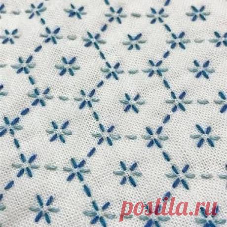 Японская вышивка сашико — Сделай сам, идеи для творчества - DIY Ideas