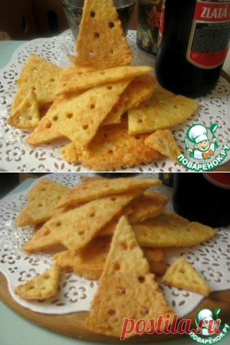 Печенье &quot;Кусочки сыра&quot;