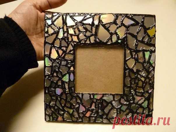 Мозаика из CD