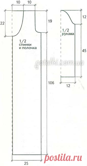 Кардиган Лало Соты спицами или крючком.
