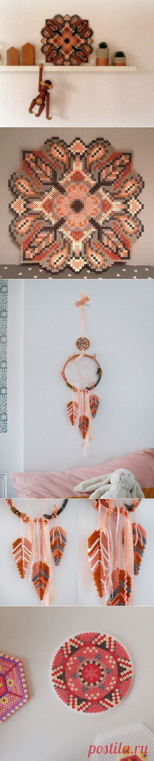 Поделки из термомозаики (подборка для вдохновения) / Арт-объекты / ВТОРАЯ УЛИЦА