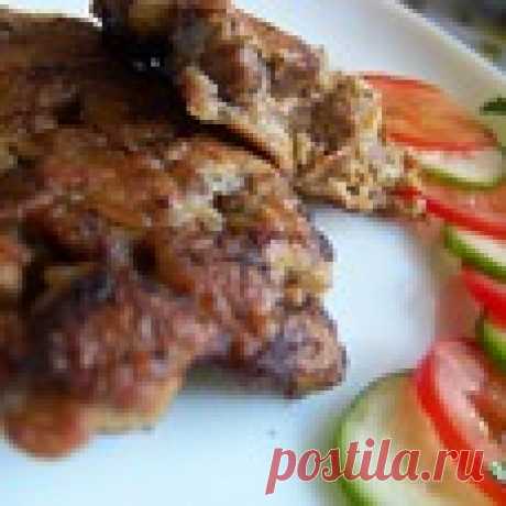 Котлеты печеночные "Вариант" Кулинарный рецепт
