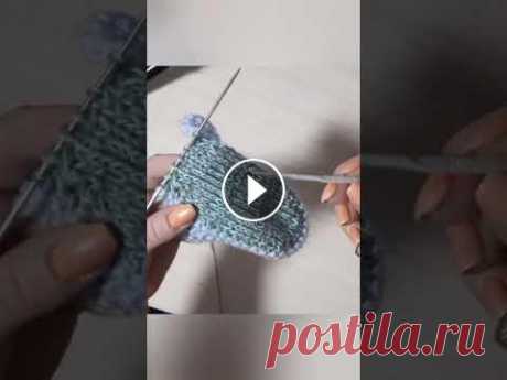 Вязаные пинетки Отредактировано YouCut:...