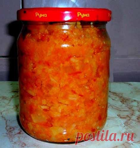 Консервированный салат с рисом