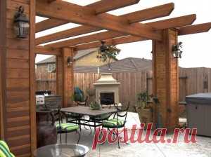 Баня с беседкой — возможности возведения. Рекомендации по строительству деревянной беседки | Беседка своими руками