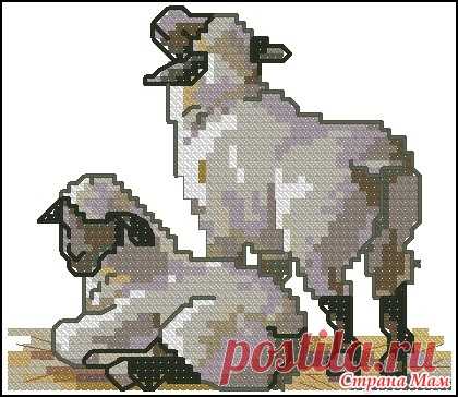 Годовой вышивальный процесс 