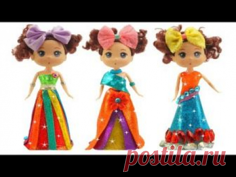 Disney Princess Dresses ❤ Making New Disney Princess Play Doh Dress for Children