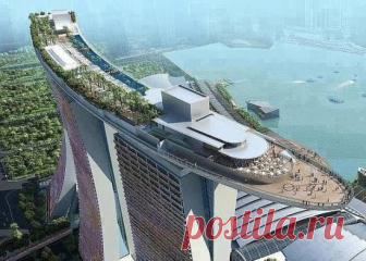 Sands SkyPark, комплекс Марина Бэй Сэндс, Сингапур