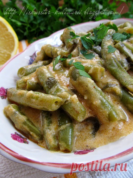 Постигая искусство кулинарии... : Стручковая фасоль по-венгерски