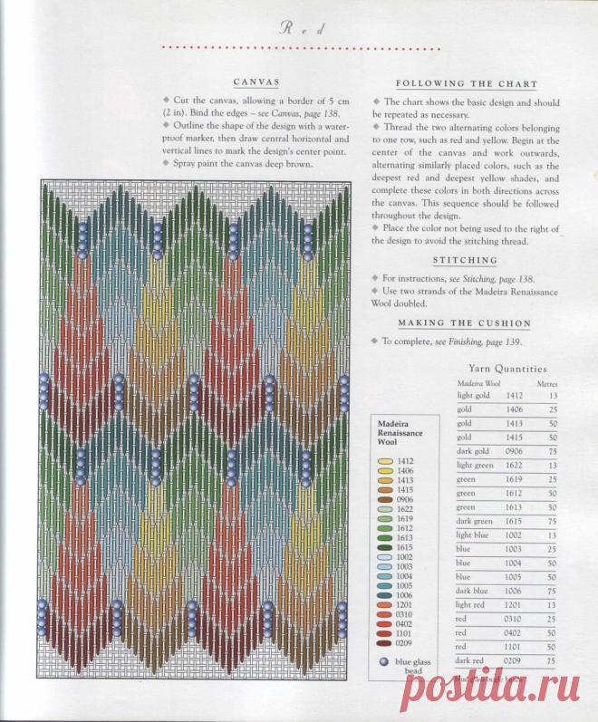 View image: 071 Joyce Petschek Beautiful bargello (1997)