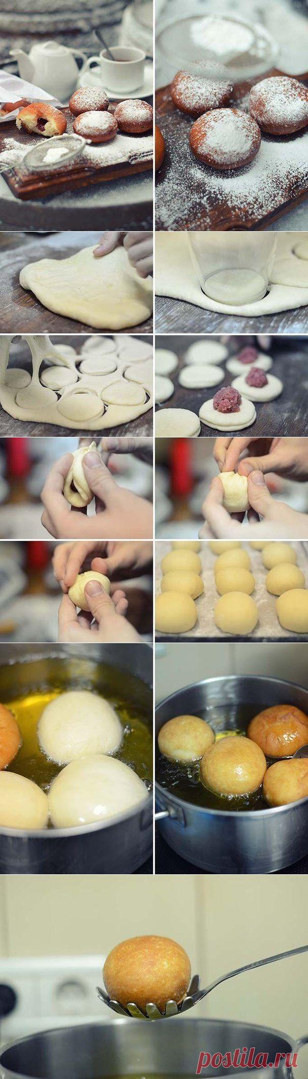 Пончики. | Готовим вместе