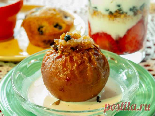 Витамины на столе: печеные яблоки с восхитительно вкусной начинкой